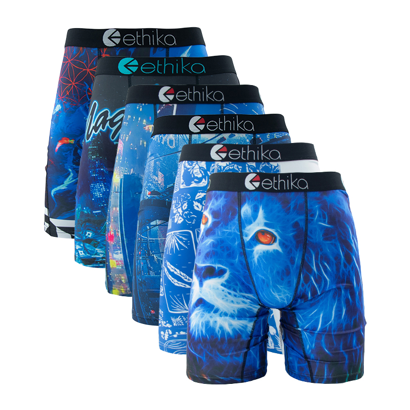 Trunk Breathable Men - ETHIKA 6Pcs Men Underwear Boxers Breathable
