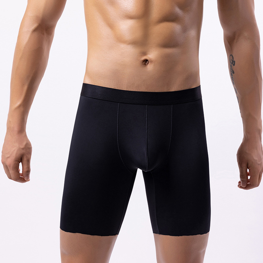 Men Ice Silk Long Leg Shorts B – Long Leg Trunk Men recenzja i cena