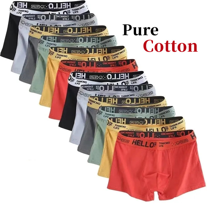 10Pieces/ Men's Underwear Men  – Boxer Brief Pack Cotton recenzja i cena