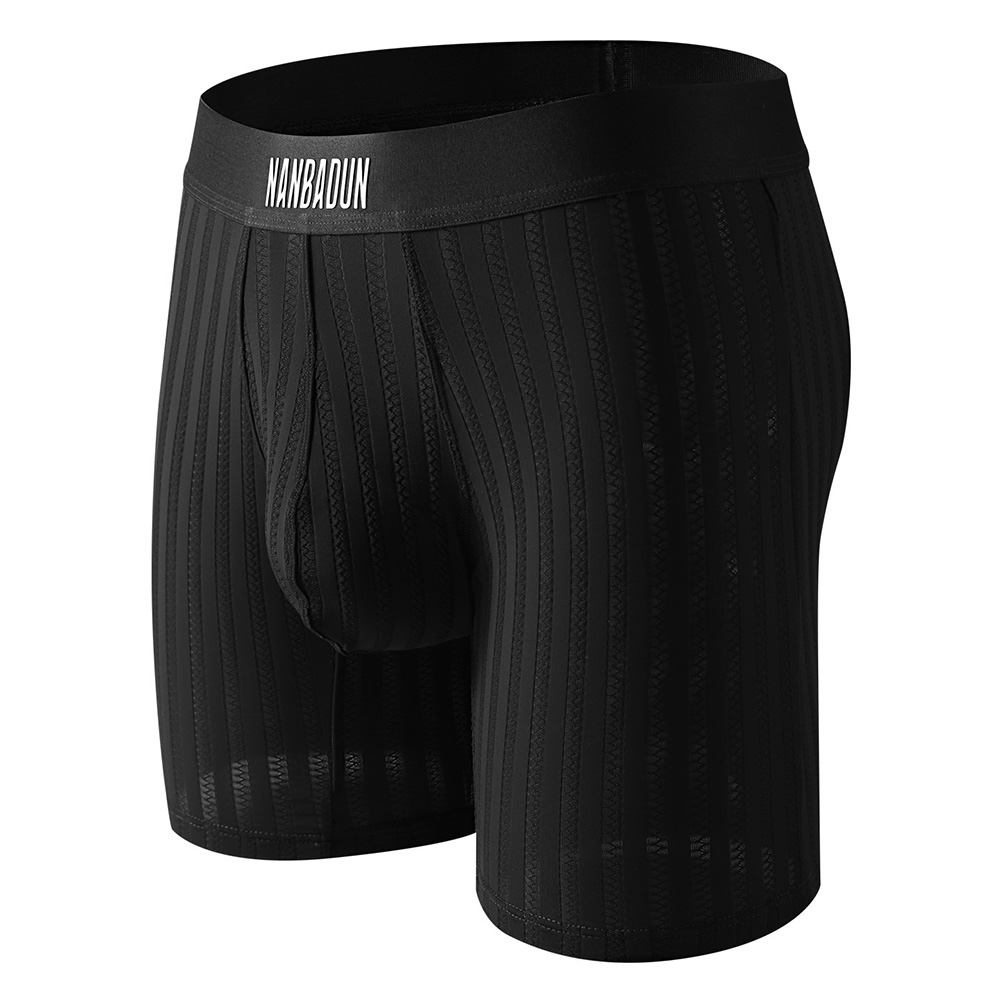 Men Ice Silk Long Leg Shorts B – Long Leg Trunk Men recenzja i cena