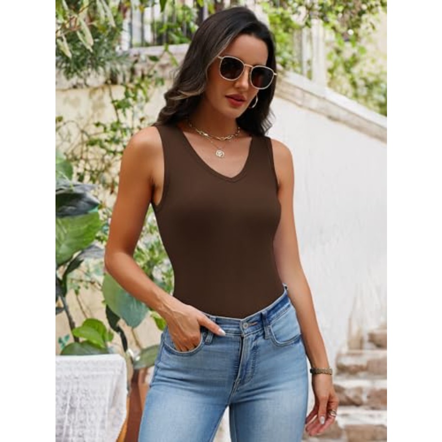Chulianyouhuo Womens Sleeveles – Tank Top Ribbed recenzja i cena