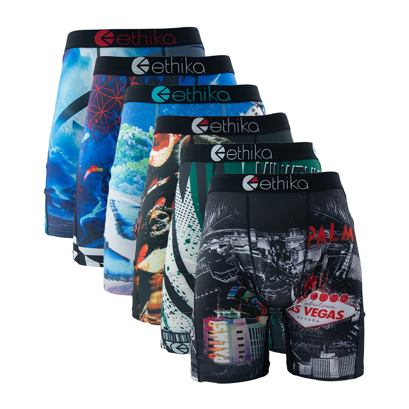 ETHIKA 6Pcs Men Underwear Boxe – Trunk Breathable Men recenzja i cena