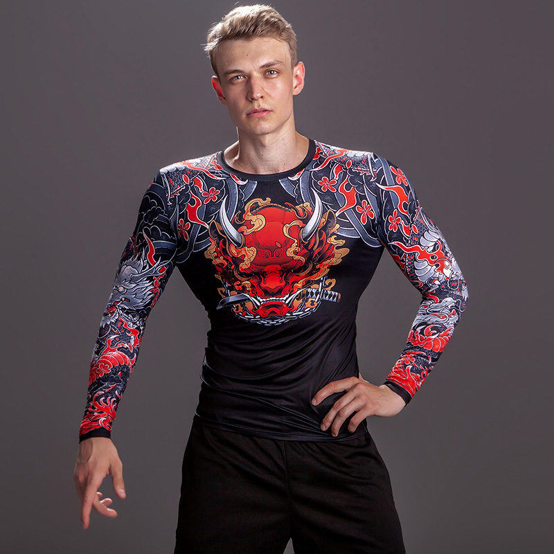 2/3PCS Men Jiu jitsu Tracksuit – Compression Long Pant recenzja i cena