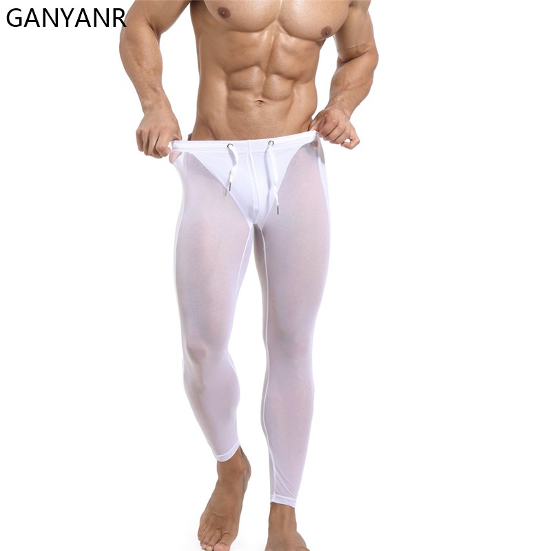 GANYANR Running Tights Men Com – Compression Long Pant recenzja i cena