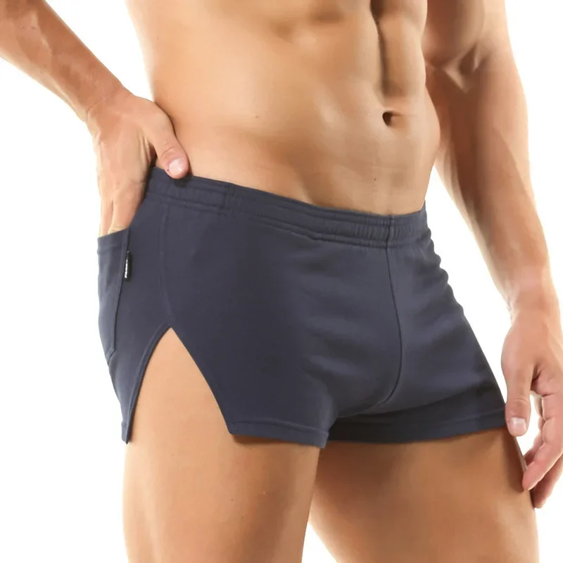 Men's Casual Shorts Solid Colo – Trunk Breathable Men recenzja i cena
