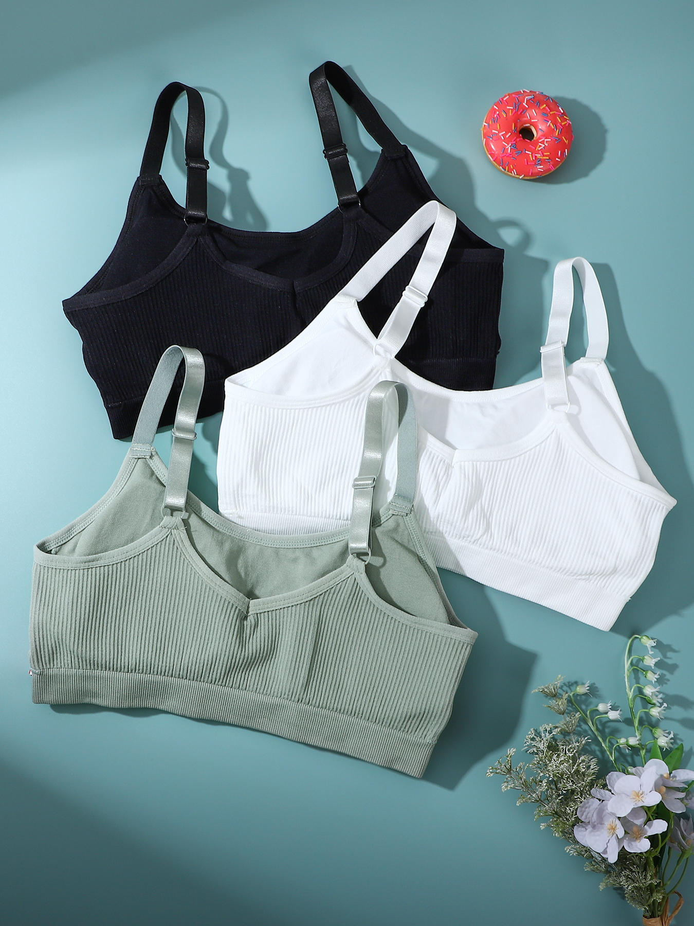 3-Pack - Women's Sports Bra -  – Multi Pack Underwear recenzja i cena