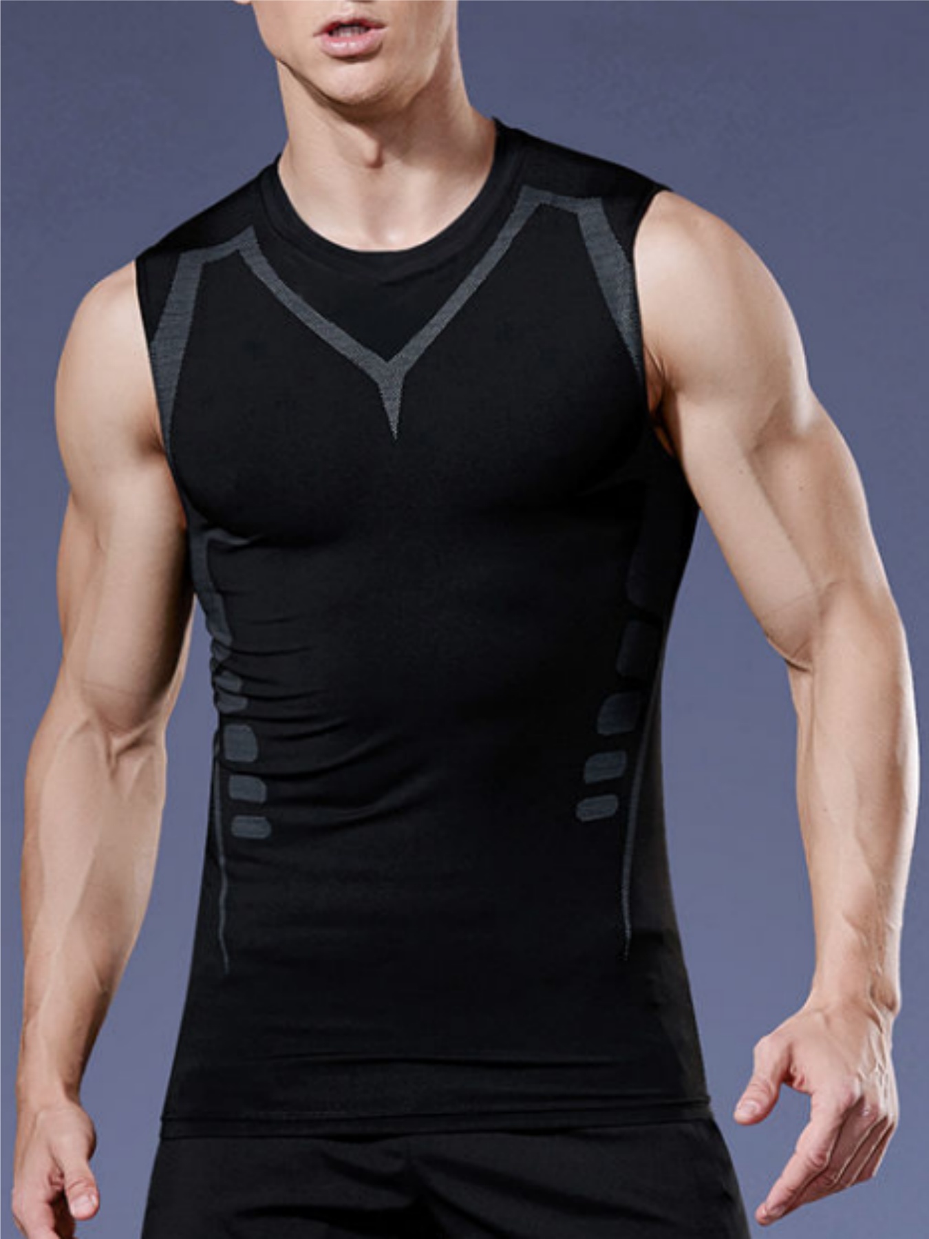 Men's Tight Vest Compression S – T Shirt Tight Fit recenzja i cena