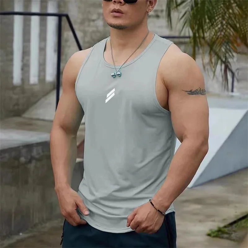 2026 Summer Men's tank top Cas – Sleeveless Undershirt recenzja i cena