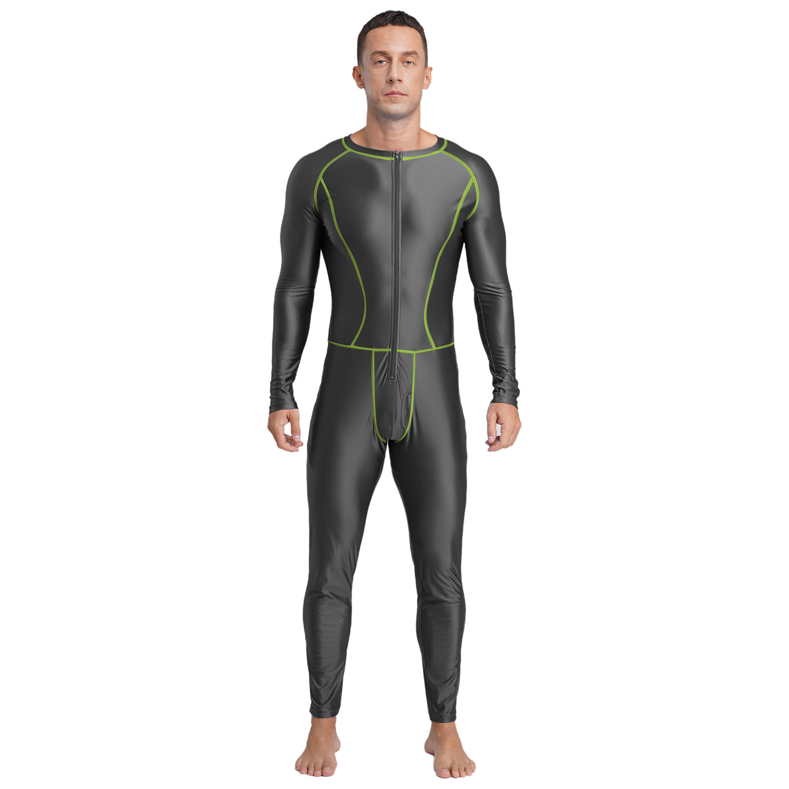Swimwear Mens Swimsuit Glossy  – Compression Long Pant recenzja i cena