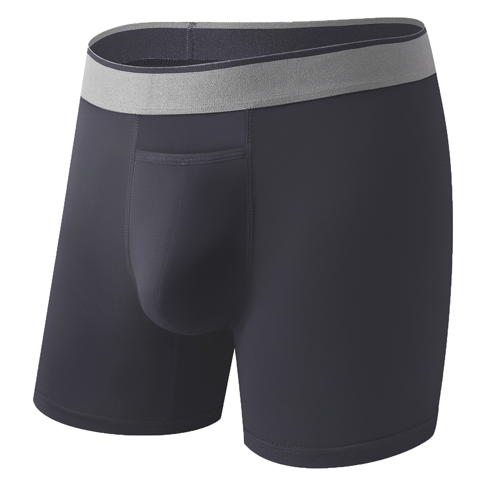 1pc Men Long Leg Shorts Soft U – Long Leg Trunk Men recenzja i cena