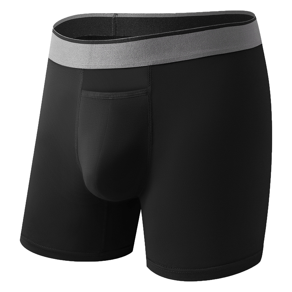 1pc Men Long Leg Shorts Soft U – Long Leg Trunk Men recenzja i cena