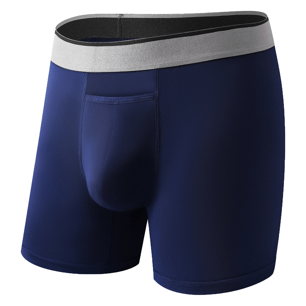 1pc Men Long Leg Shorts Soft U – Long Leg Trunk Men recenzja i cena