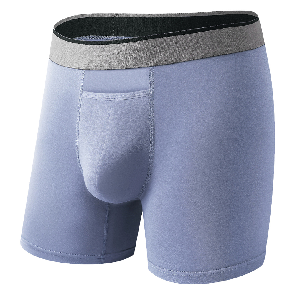 1pc Men Long Leg Shorts Soft U – Long Leg Trunk Men recenzja i cena