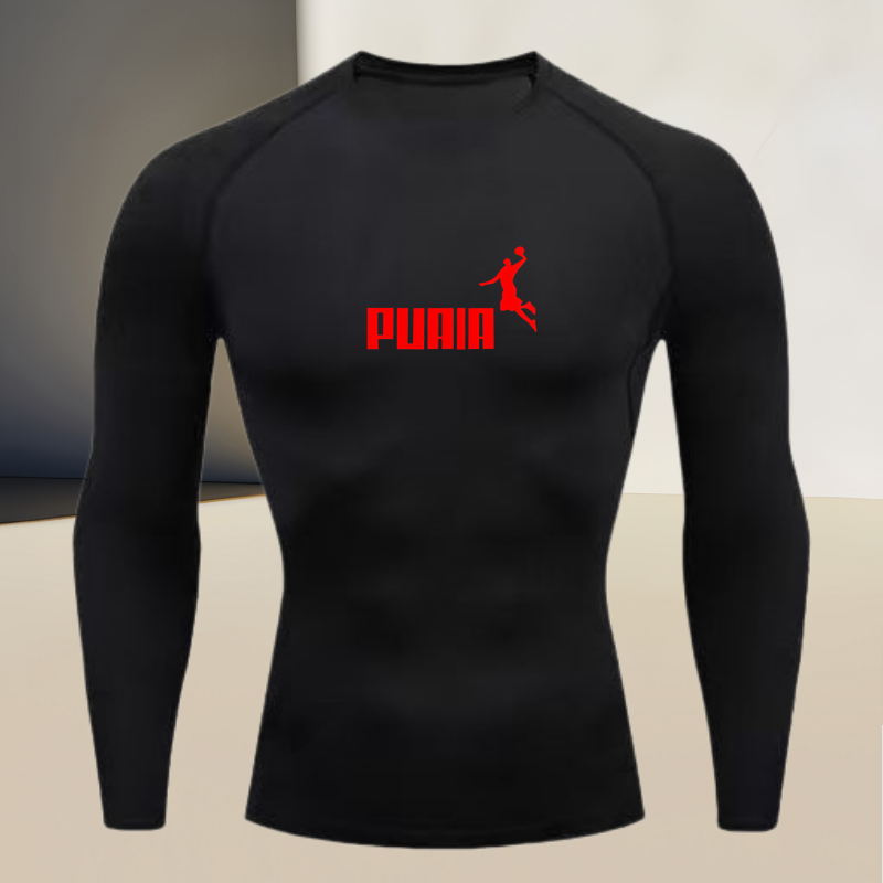 Men's long sleeved round neck  – T Shirt Tight Fit recenzja i cena