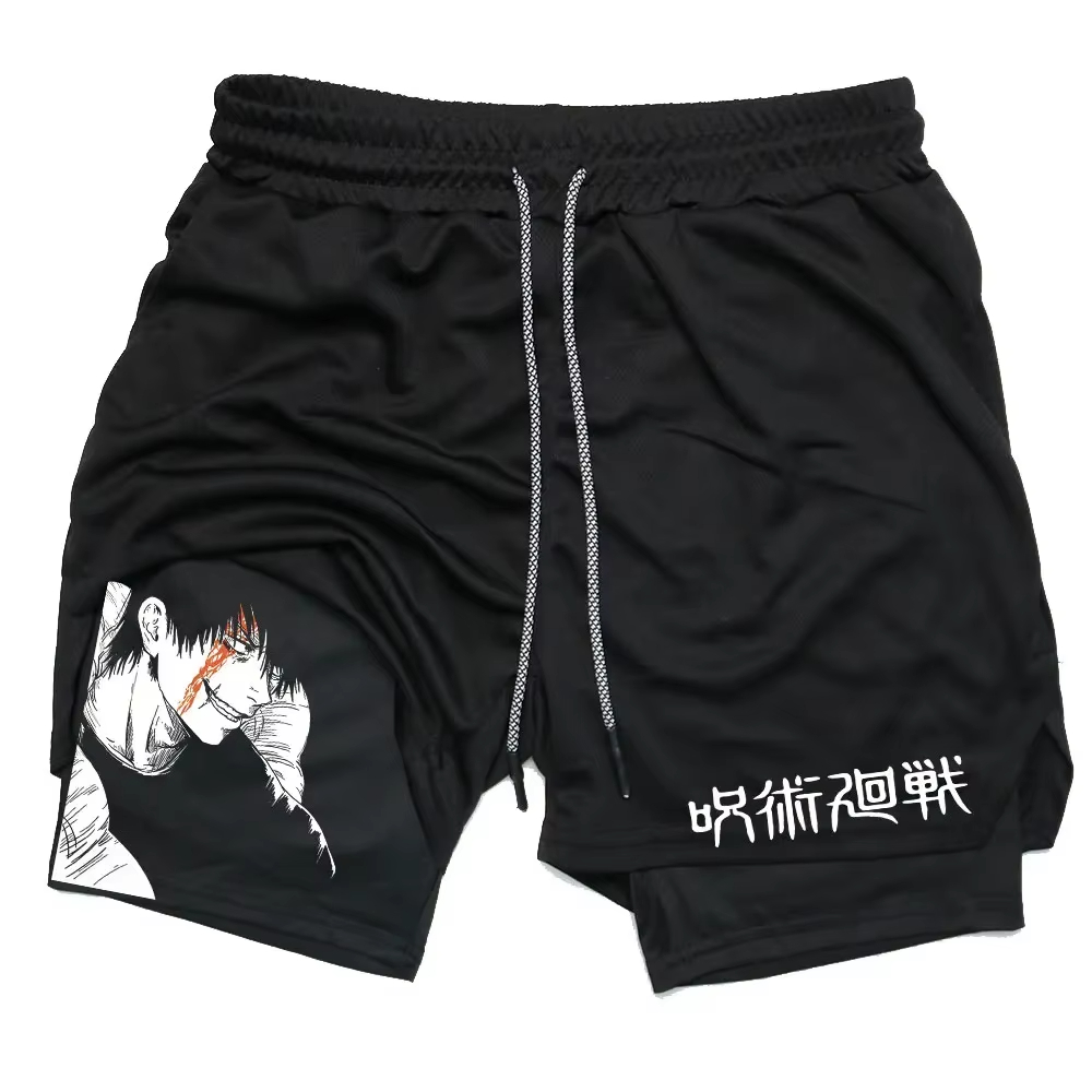 Anime Jujutsu Kaisen Gym Short – Compression Shorts Athletes recenzja i cena