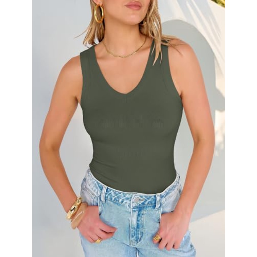 ANRABESS Tank Tops for Women V – Tank Top Ribbed recenzja i cena