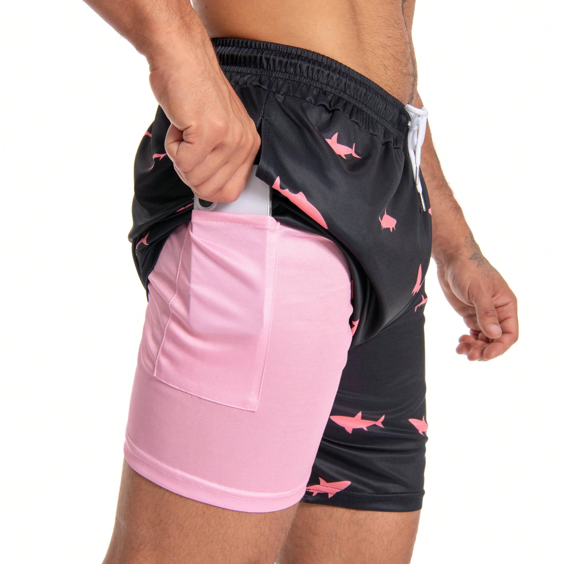 Mens Swim Trunks With Compress – Trunk Breathable Men recenzja i cena