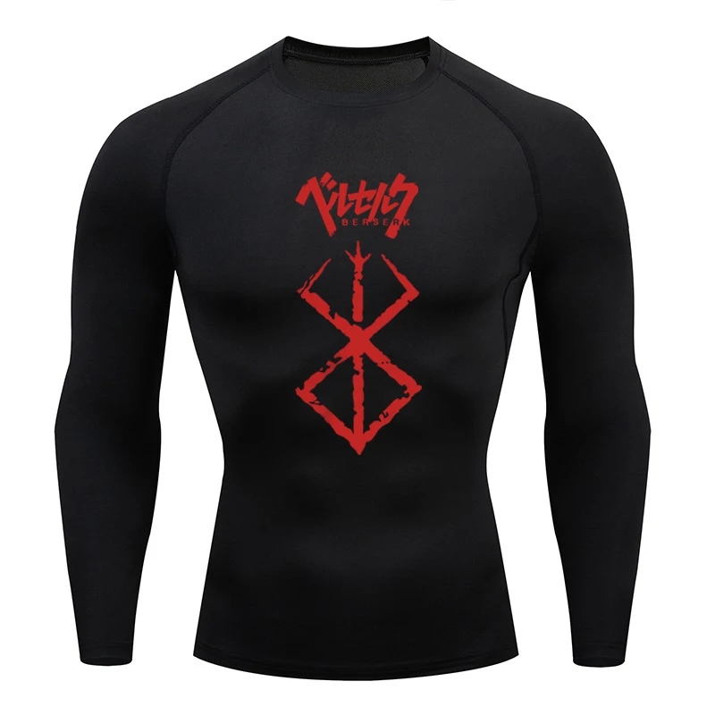 Sportswear for Men Gym Anime B – T Shirt Tight Fit recenzja i cena