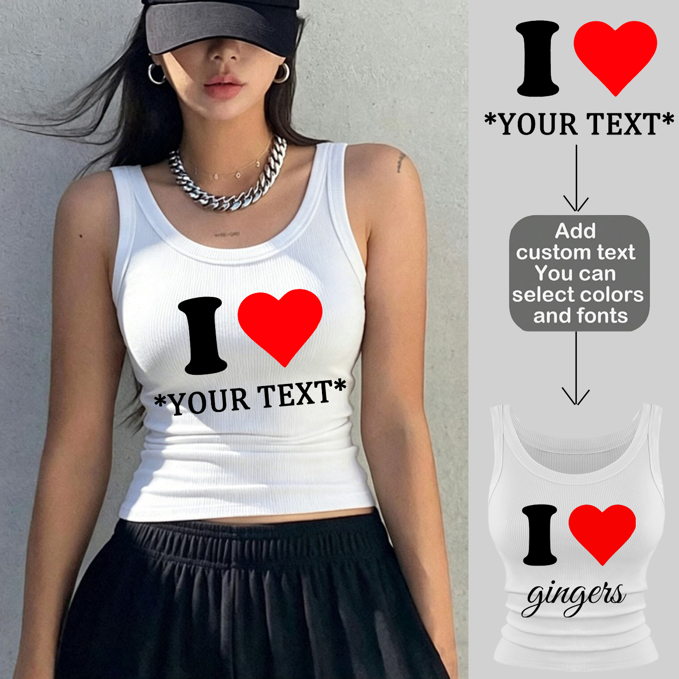 Personalization Custom Sleevel – Tank Top Ribbed recenzja i cena