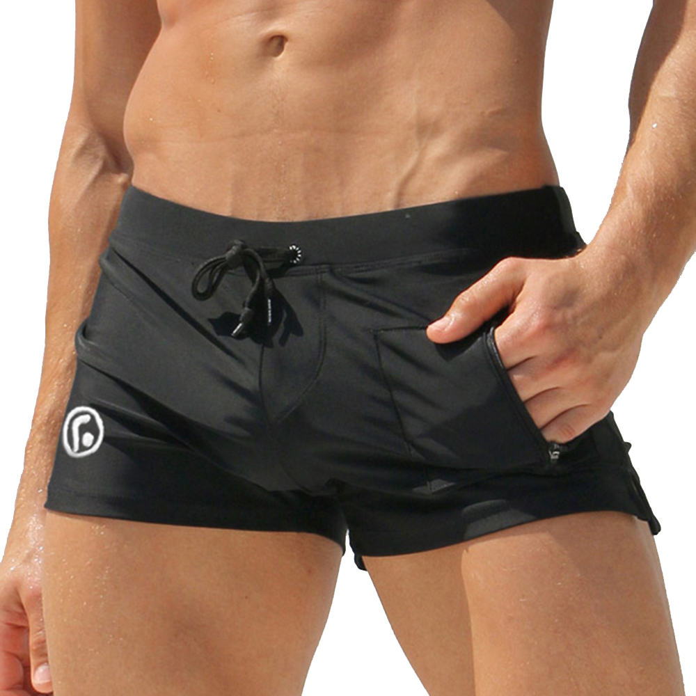 Summer Mens Swimsuit Beach Qui – Trunk Breathable Men recenzja i cena