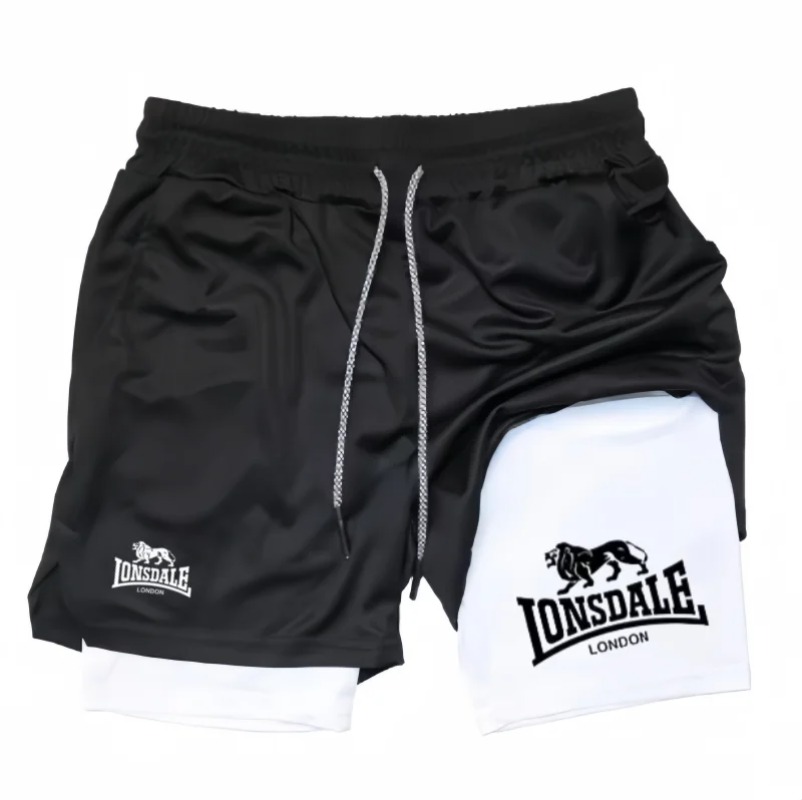 2in1 Running Shorts for Men Gy – Compression Shorts Athletes recenzja i cena