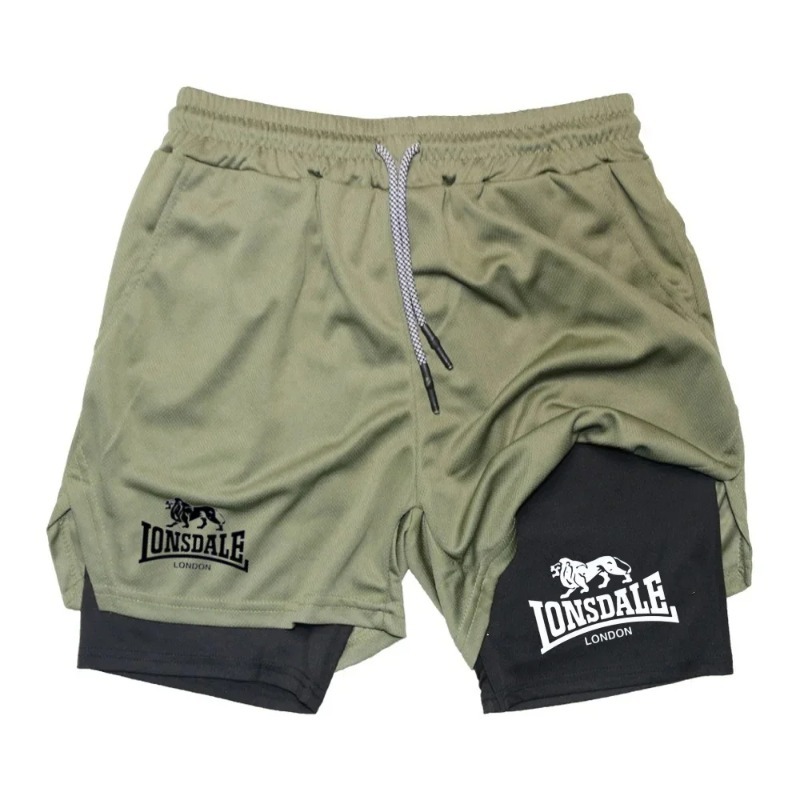 2in1 Running Shorts for Men Gy – Compression Shorts Athletes recenzja i cena