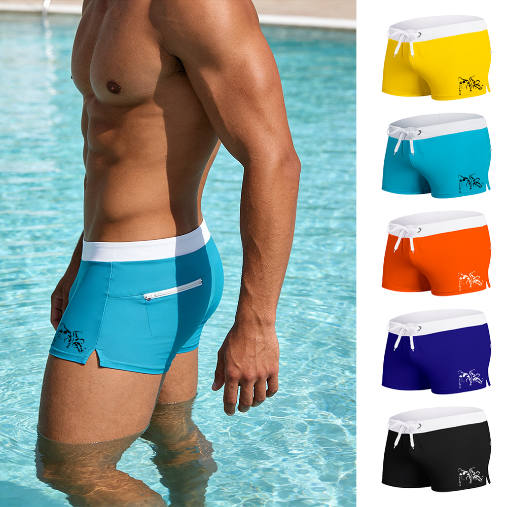 Men's Creative Printed Swim Tr – Trunk Breathable Men recenzja i cena