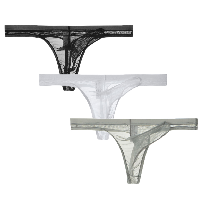 3Pcs/lot Men Underwear T-Back  – Multi Pack Underwear recenzja i cena