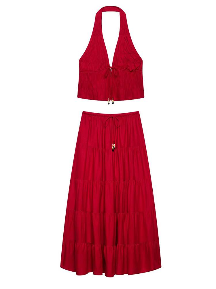 HH 2026 Summer Women's Red Hal – Suspender Tank Top recenzja i cena