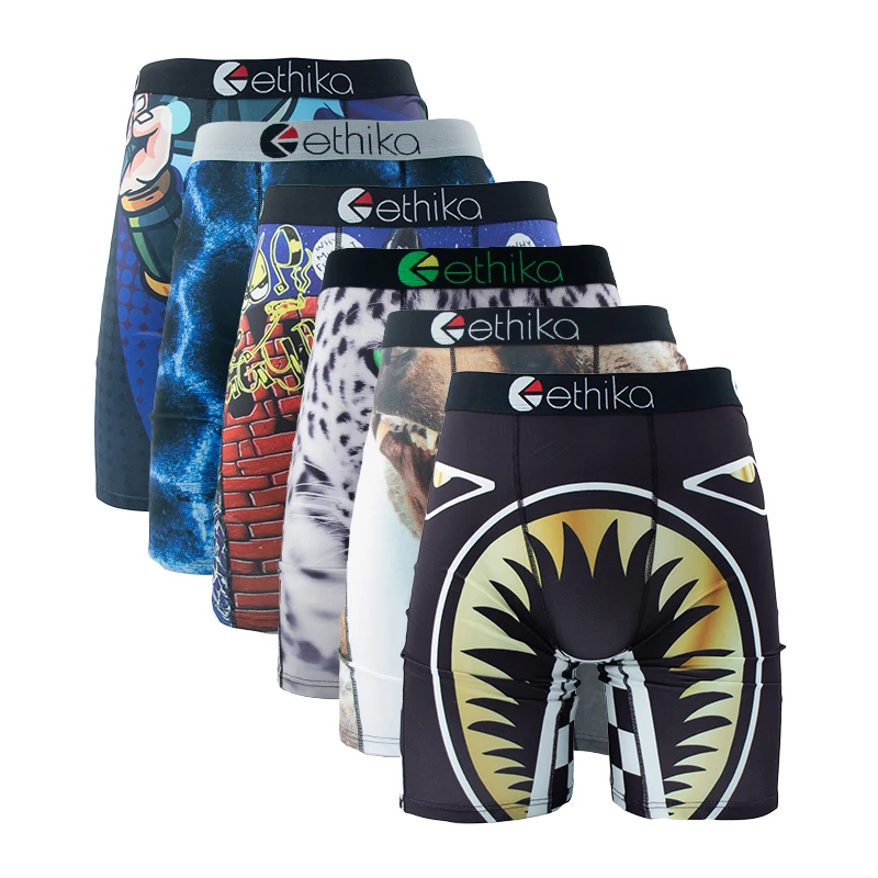 ETHIKA 6Pcs Men Underwear Boxe – Boxer Shorts Modal recenzja i cena
