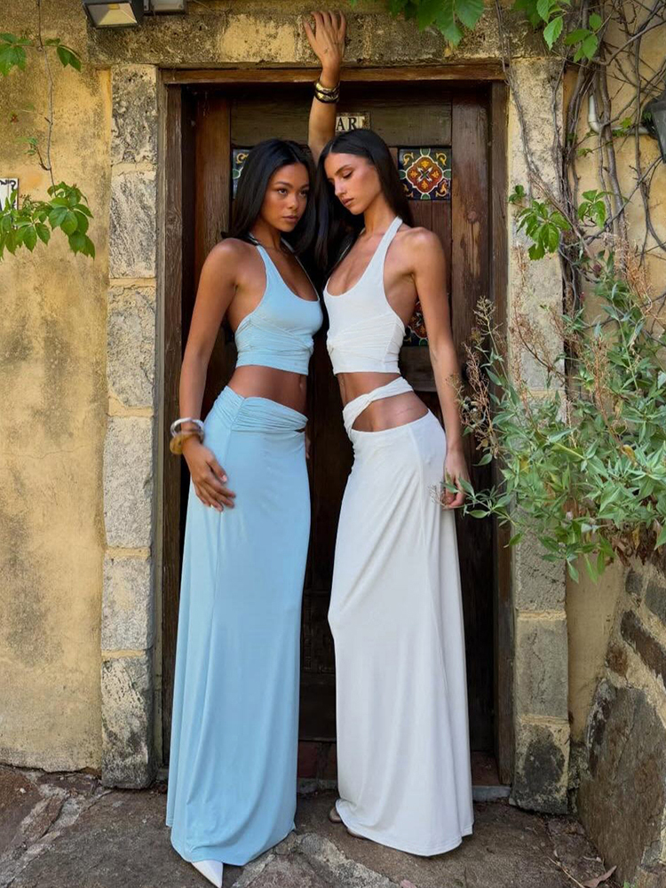 Kliou Sexy Fashion 2 Piece Set – Suspender Tank Top recenzja i cena