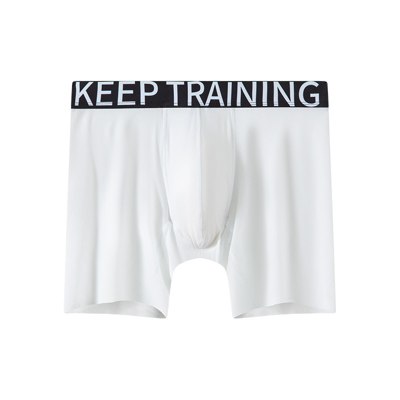 Men's Ice Silk Long Leg Boxer  – Long Leg Trunk Men recenzja i cena