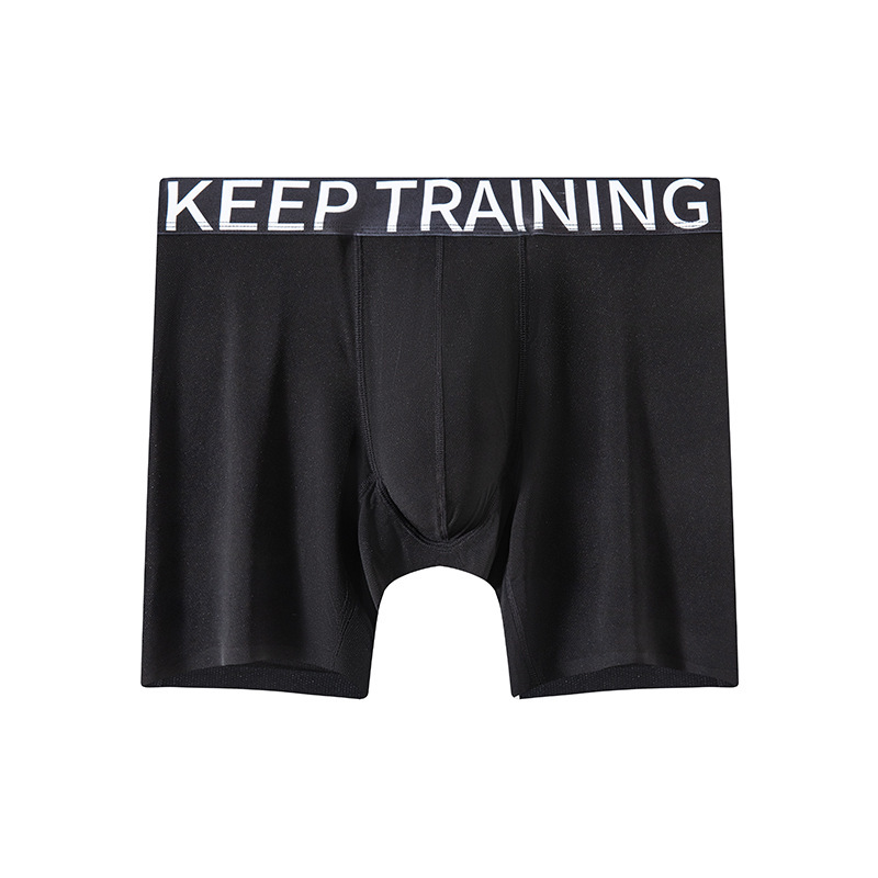 Men's Ice Silk Long Leg Boxer  – Long Leg Trunk Men recenzja i cena