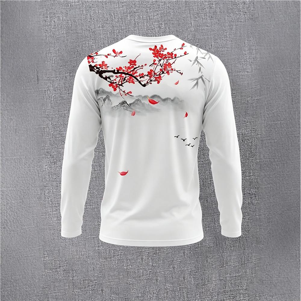 Chinese Style Ink Plum Blossom – Base Layer Top recenzja i cena