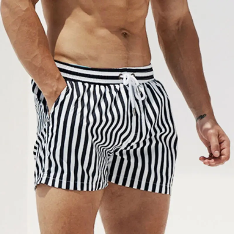 Beach Swimming Shorts For Men  – Bamboo Fiber Trunk recenzja i cena