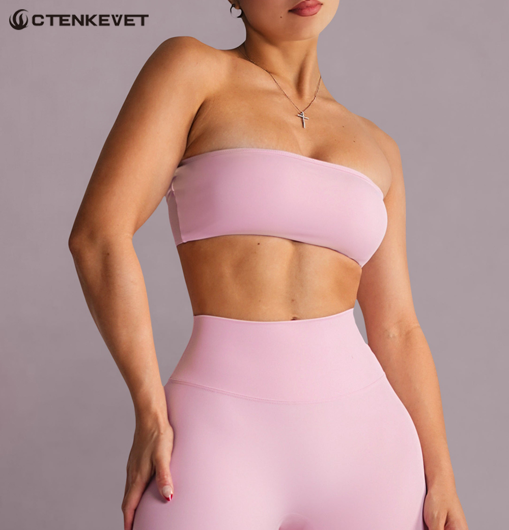 Strapless Sports Bra Gym Crop  – Quick Dry Underwear recenzja i cena