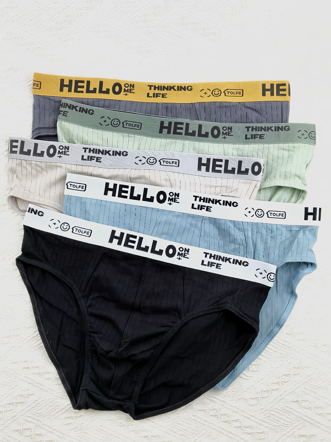 5-Pack Men's Cotton Briefs wit – Multi Pack Underwear recenzja i cena