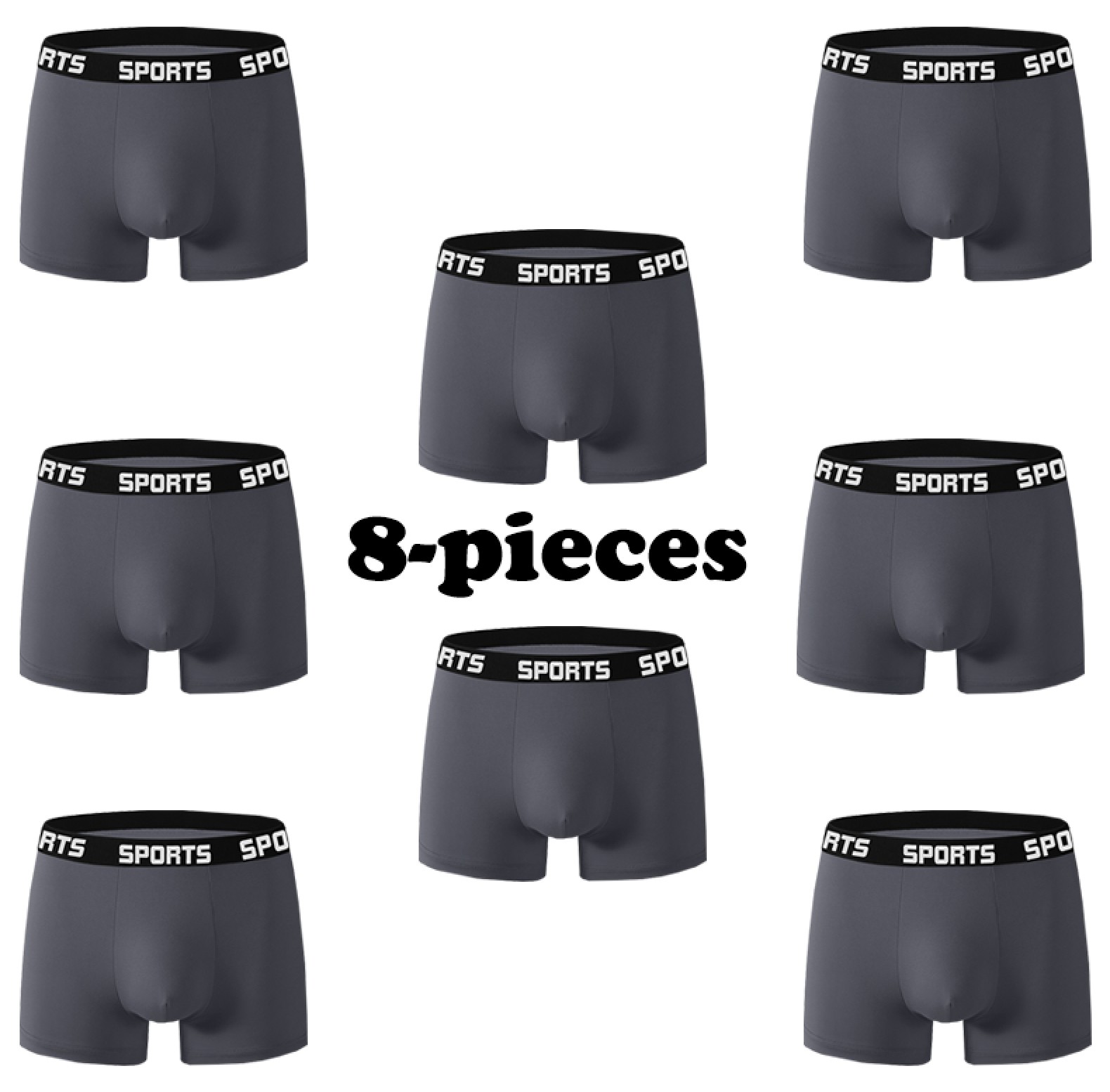 Supreme Comfort 8-Pack Men's S – Performance Boxer Sport recenzja i cena