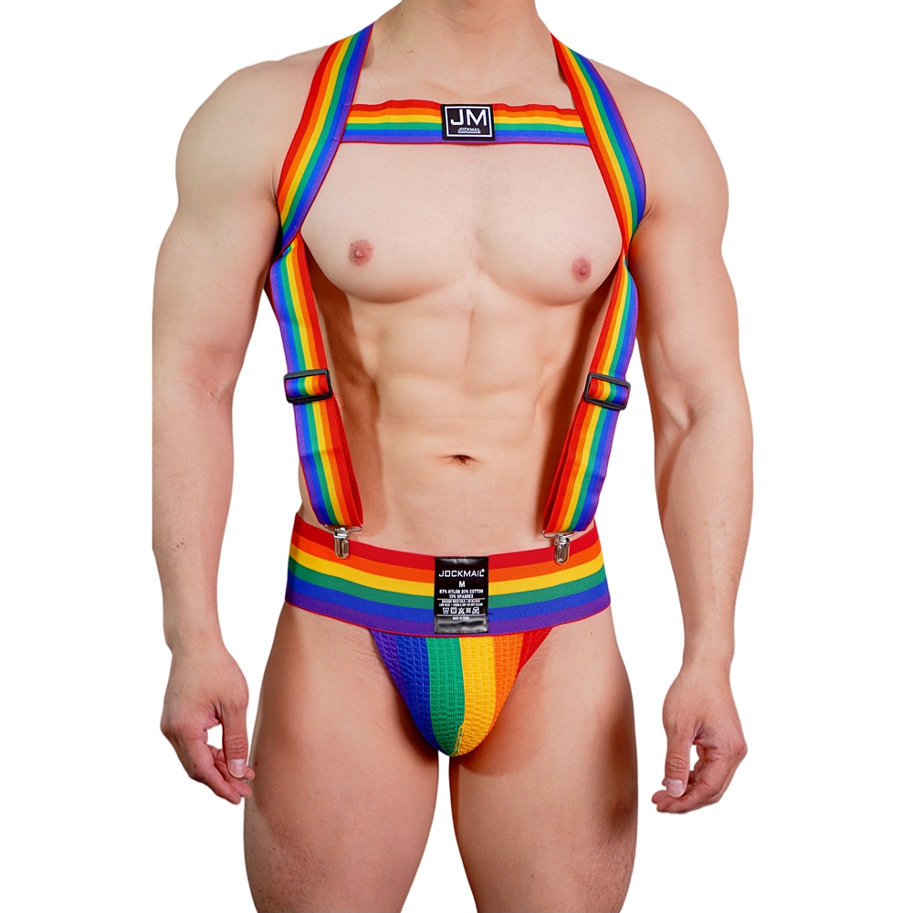 JOCKMAIL Rainbow Body Harness  – Jockstrap Athletic recenzja i cena
