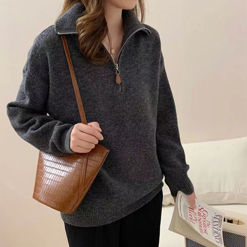 Korean Half Zip-Up Sweater Wom – Thermal Long John recenzja i cena