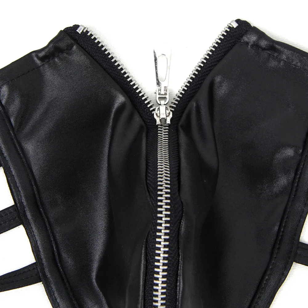 Mens Faux Leather G-String Tho – Jockstrap Athletic recenzja i cena