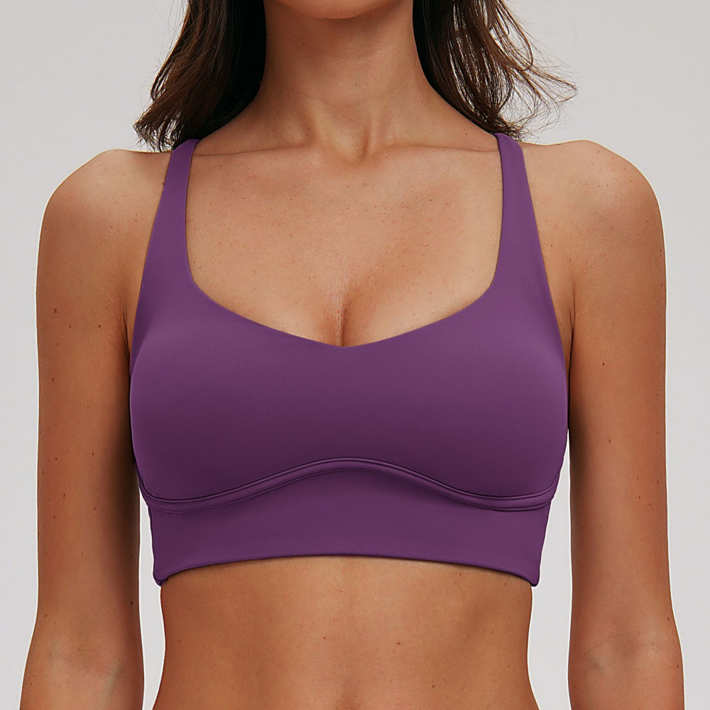 Sexy V-neck Sports Bra Yoga Un – Quick Dry Underwear recenzja i cena