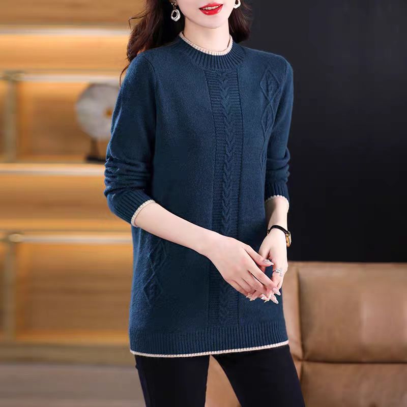 Fashion Round Neck Knitted Jum – Thermal Long John recenzja i cena