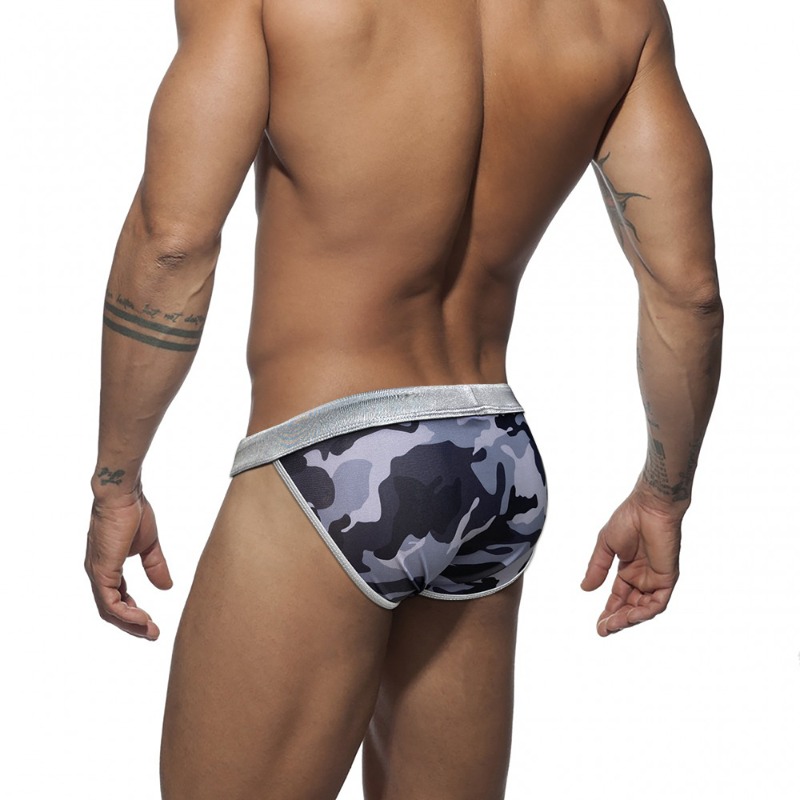 Sexy Mens Swim Briefs Camoufla – Trunk Breathable Men recenzja i cena