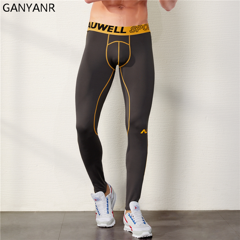 GANYANR Running Tights Men Spo – Compression Long Pant recenzja i cena