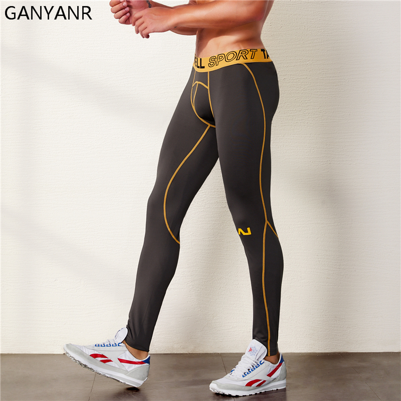 GANYANR Running Tights Men Spo – Compression Long Pant recenzja i cena