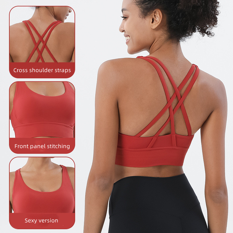 New Cross Back Nylon Yoga Top  – Quick Dry Underwear recenzja i cena